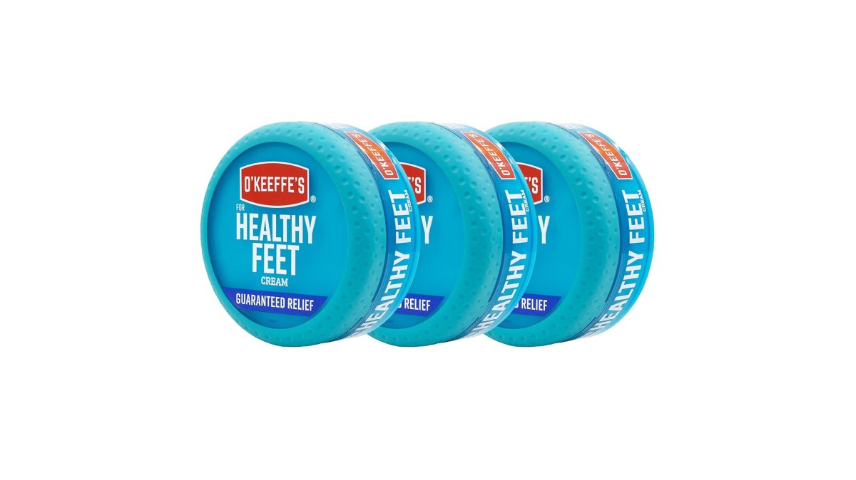 for Healthy Feet Foot Cream; Guaranteed Relief for Extremely Dry; Cracked Feet; Instantly Boosts Moisture Levels; 3.2 Ounce Jar; (Pack of 3)