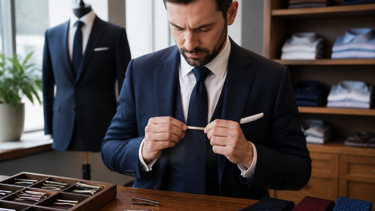 Professional demonstrating best formal tie bars for nz weddings technique in modern clinical setting with natural lighting