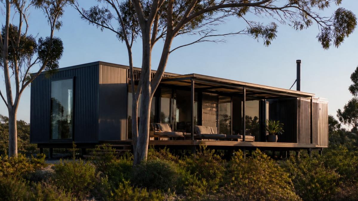 Infographic process flow for selecting fox modular alternatives in Western Australia for modern home builds
