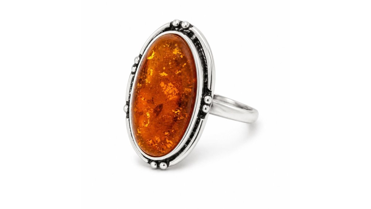 Gemstone Ring in .925 Sterling Silver Size: 9.5