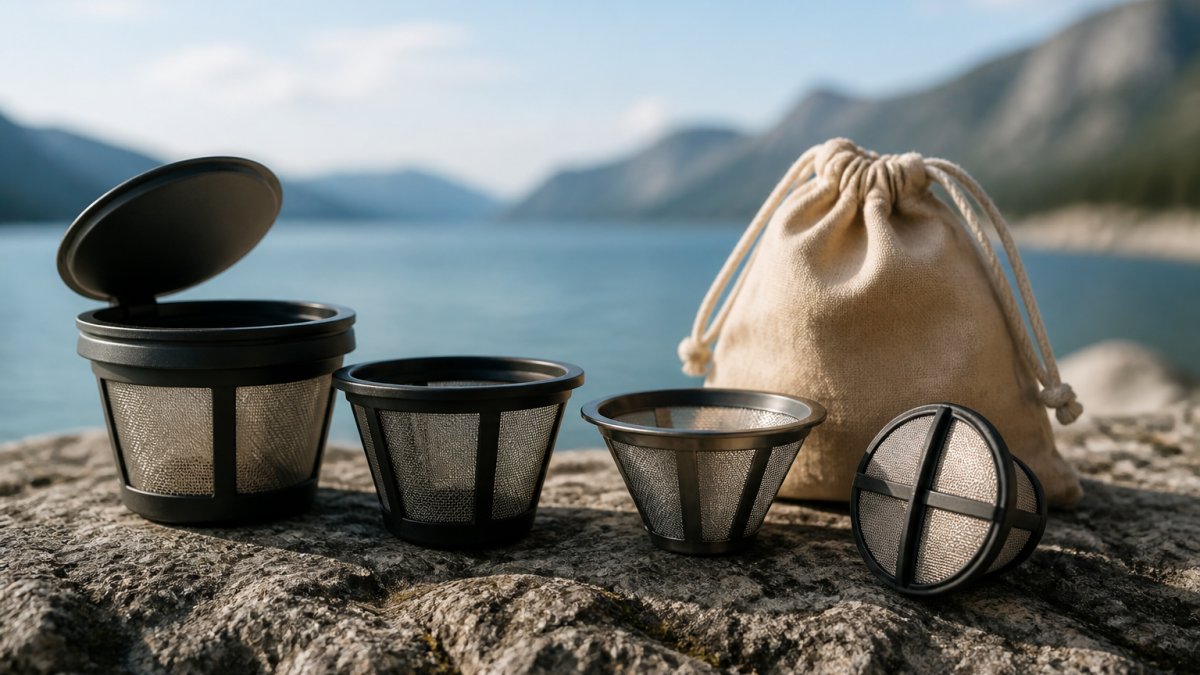 Genanvendelige kaffefiltre til rejser: Sammenligning