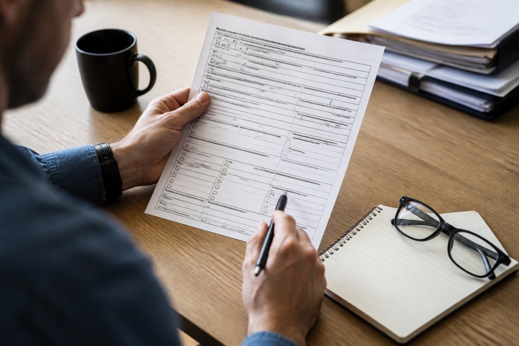 Step-by-step visual guide for Person for car accident documentation