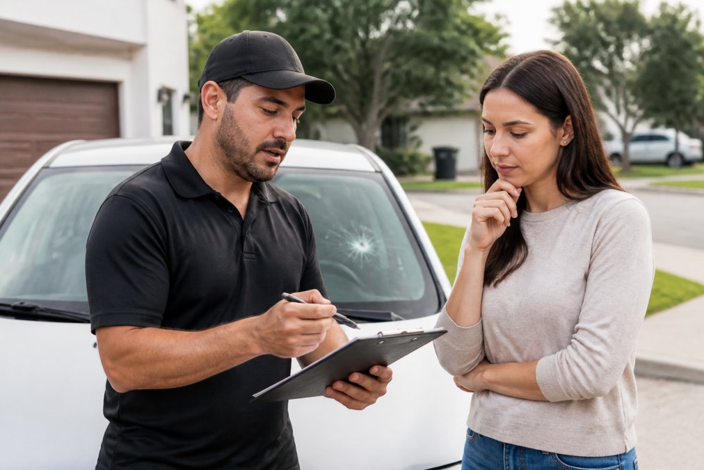 Get a Free Mobile Windshield Repair Quote