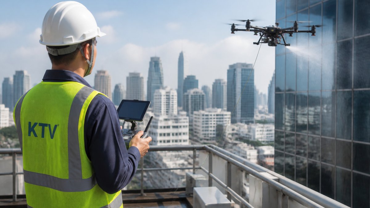 Get a Quote for Drone Building Maintenance