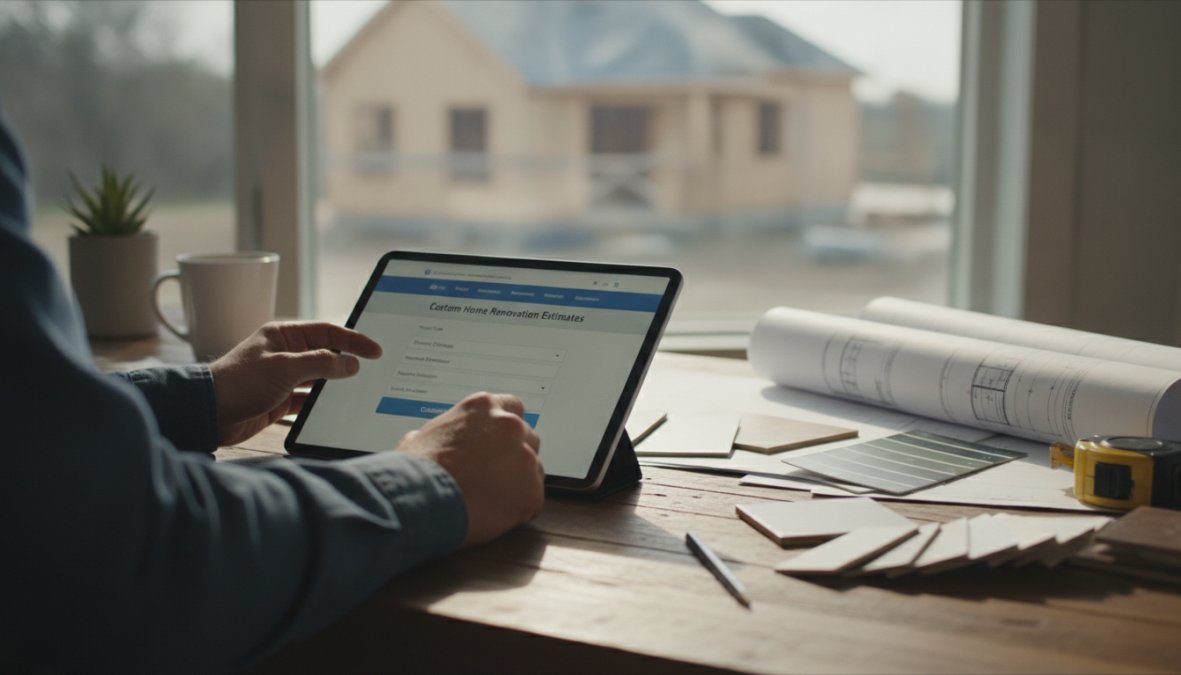 Get Custom Home Renovation Estimate Online: A 2026 Guide