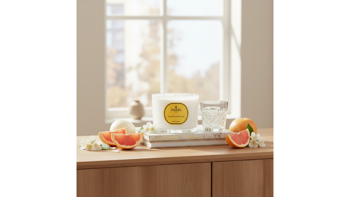 GRAPEFRUIT & JASMINE CANDLE 350G