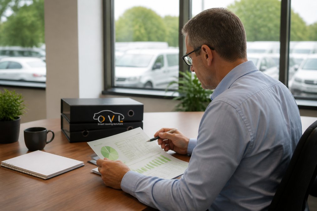 Professional illustration showing Professional for green fleet policy