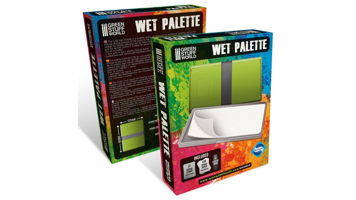 Green Stuff World Acrylic Wet Palette
