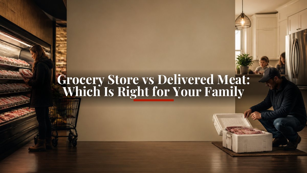 Grocery Store vs Delivered Meat: Which Is Right for Your Family