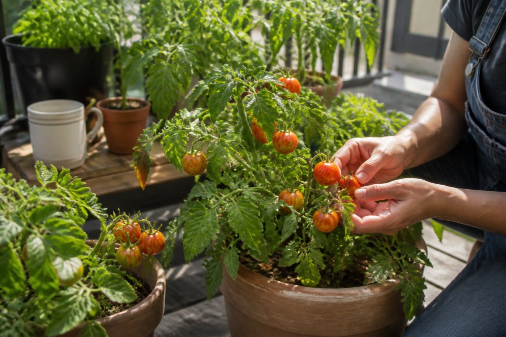 Grow Unique Striped Tomatoes in Pots: A Step-by-Step Guide
