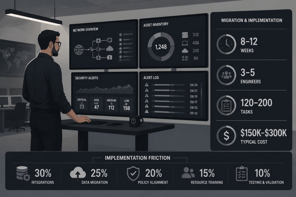 Security features diagram for guardz alternative for managed security