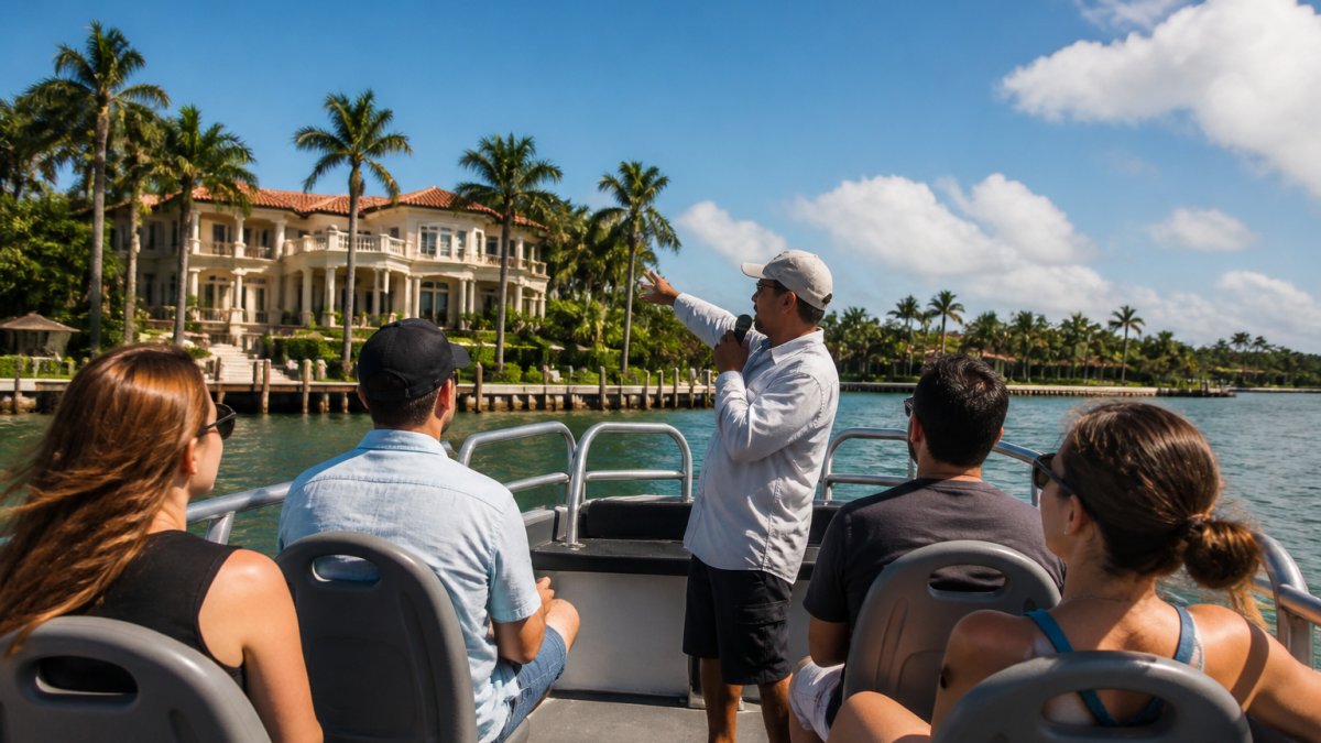 Guided Miami Celebrity Mansion Boat Tour: What to Expect