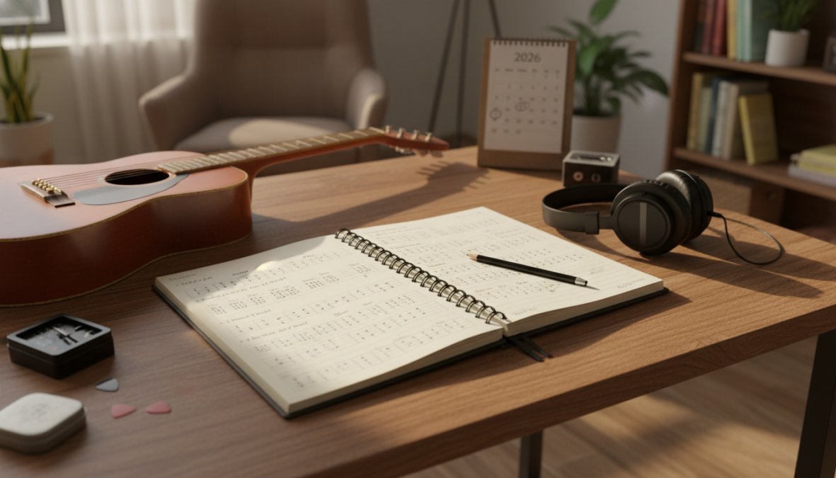 Guitar Practice Journal Benefits: A 2026 Guide