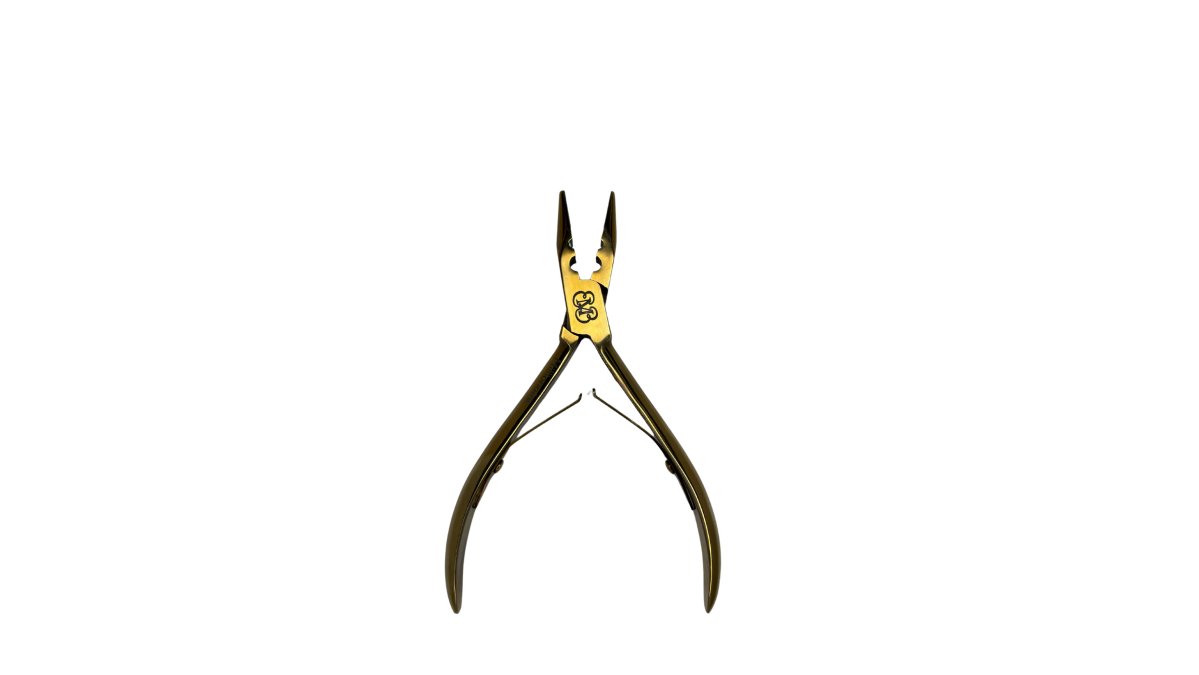Hair extension pliers