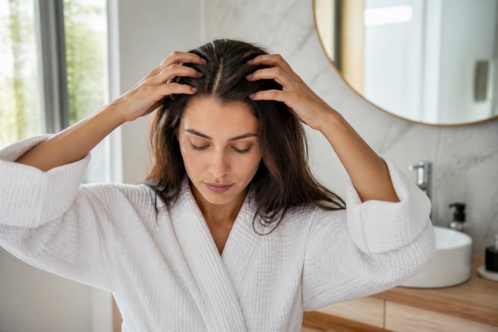 Expert tips illustration for hair loss