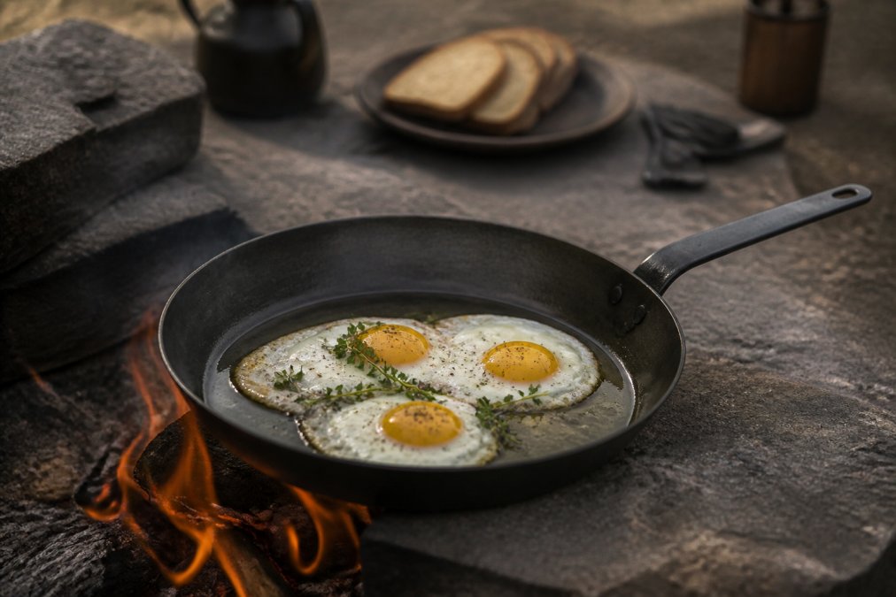 Hand-Crafted Carbon Steel Skillet: Performance & Durability Guide