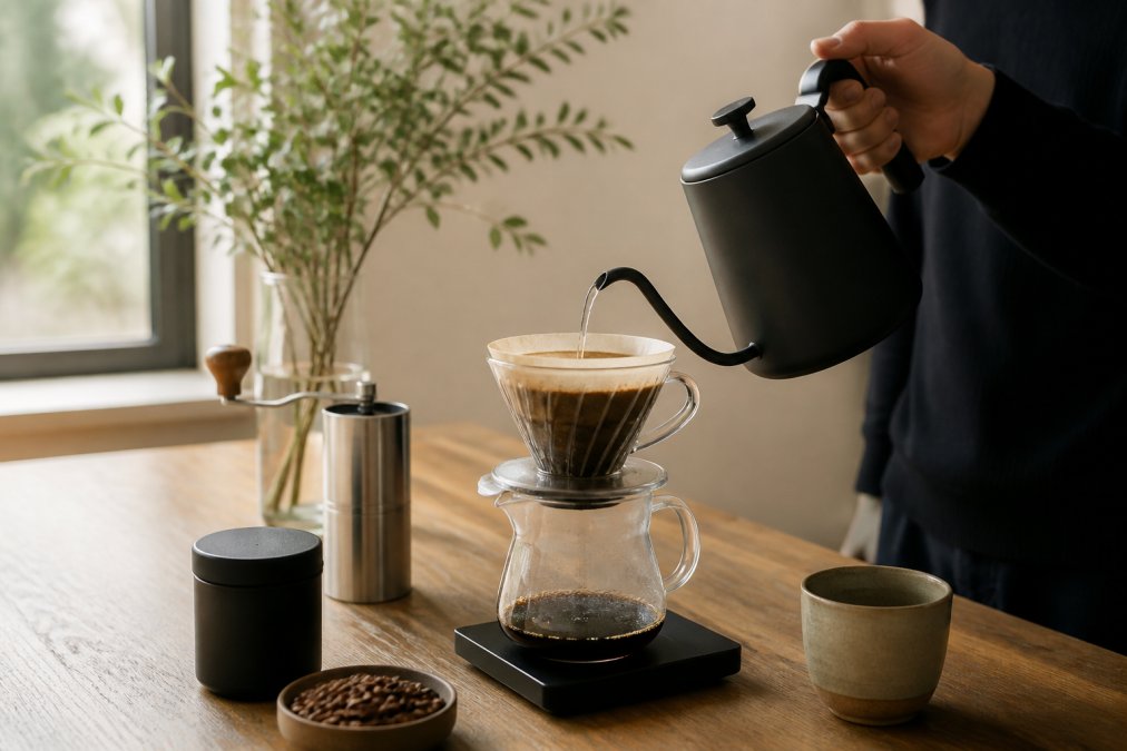 Håndbrygget kaffe guide: Bryg pour-over i 2026