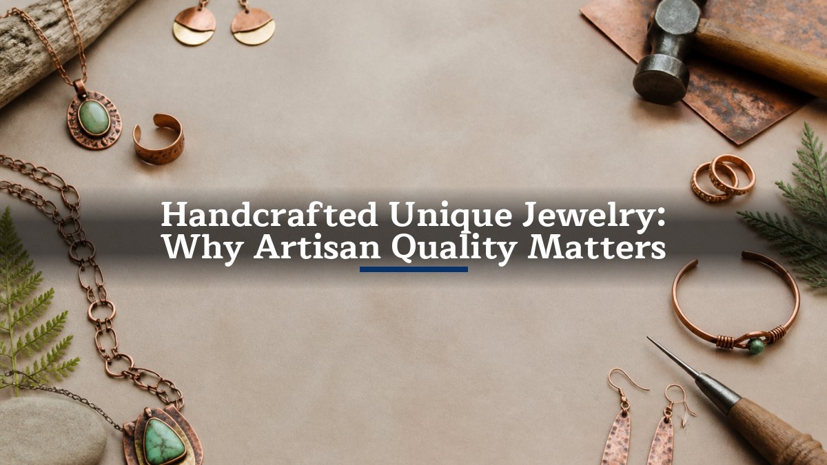 Handcrafted Unique Jewelry: Why Artisan Quality Matters