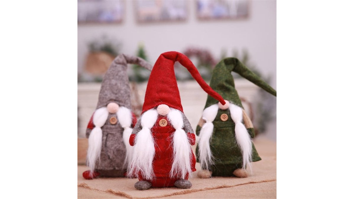 Handmade Christmas Gnome Holiday Decoration (43 x 23 cm)