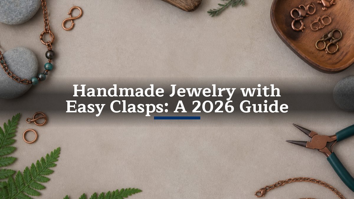 Handmade Jewelry with Easy Clasps: A 2026 Guide