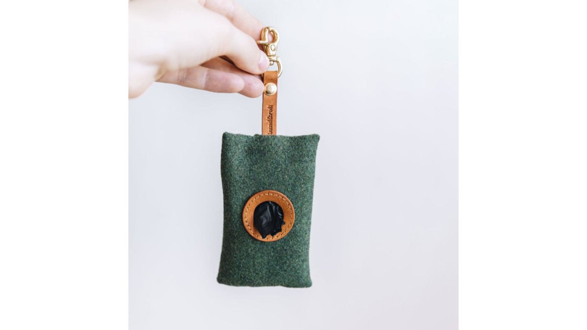 Hanging Waist Portable Dog Poop Bag Holder