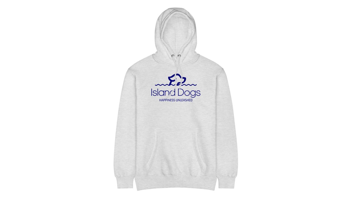 Happiness Unleashed Extended Size Hoodie Sweatshirt - Navy Logo