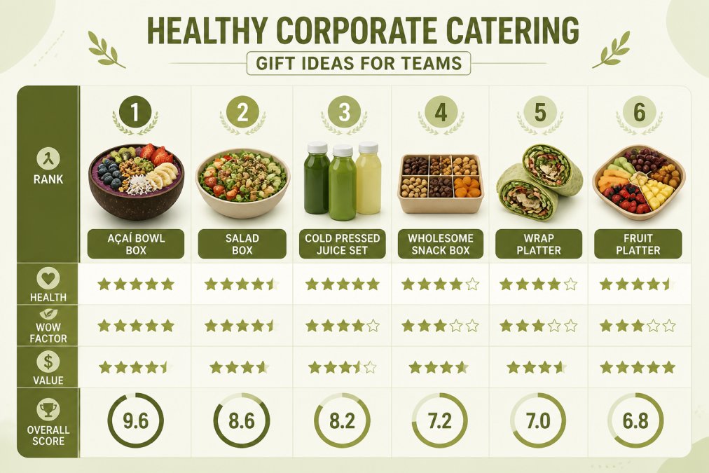 Healthy Corporate Catering Gift Ideas for Teams
