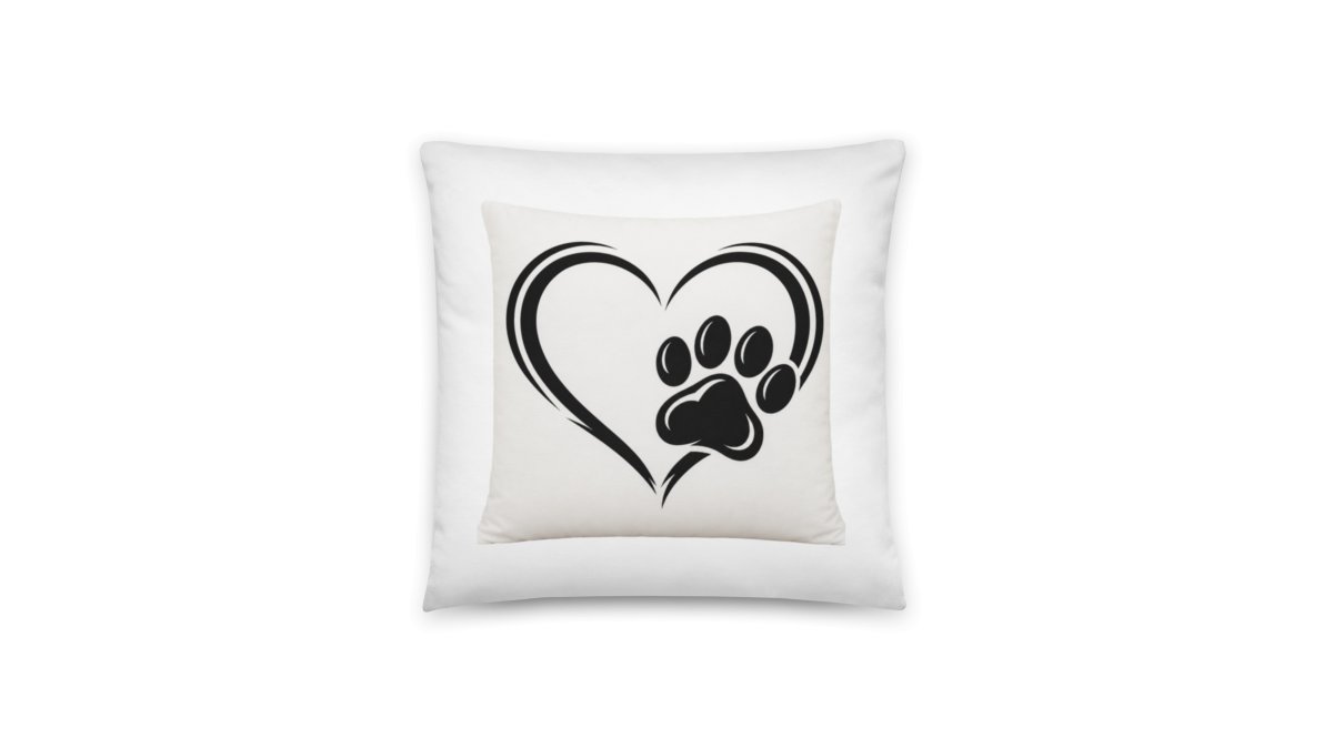 🐾Heart & Paws Pillow