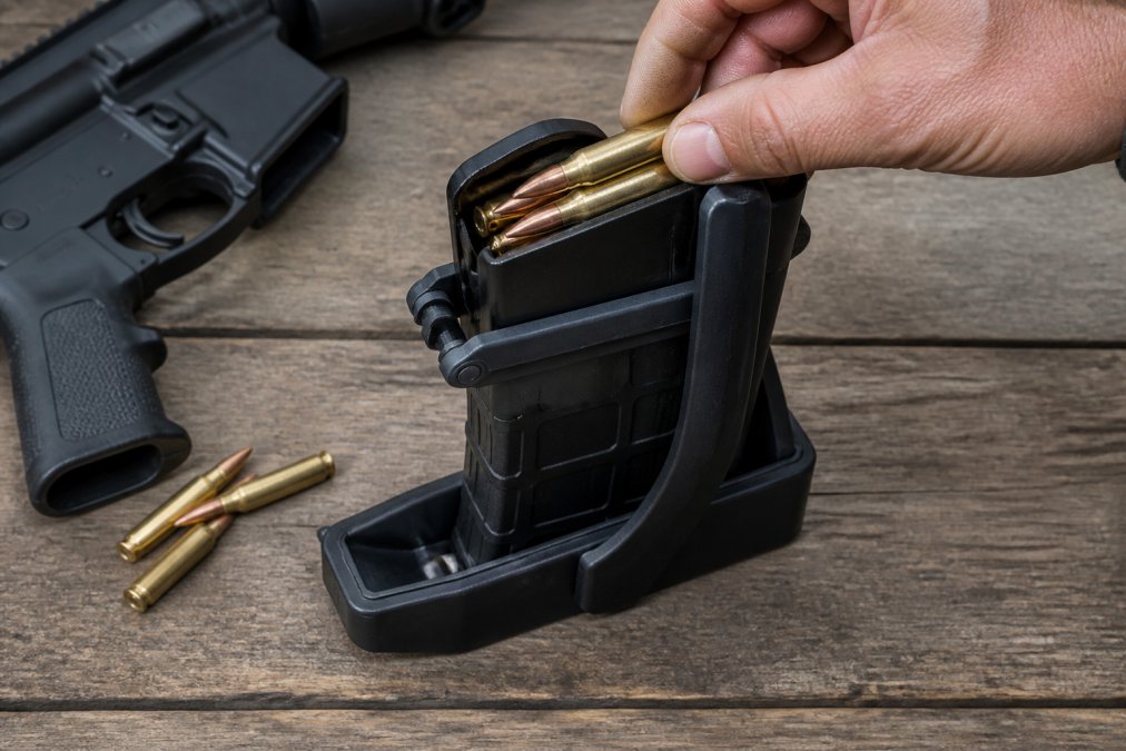 Heavy Duty Rifle Magazine Loader for AR-10