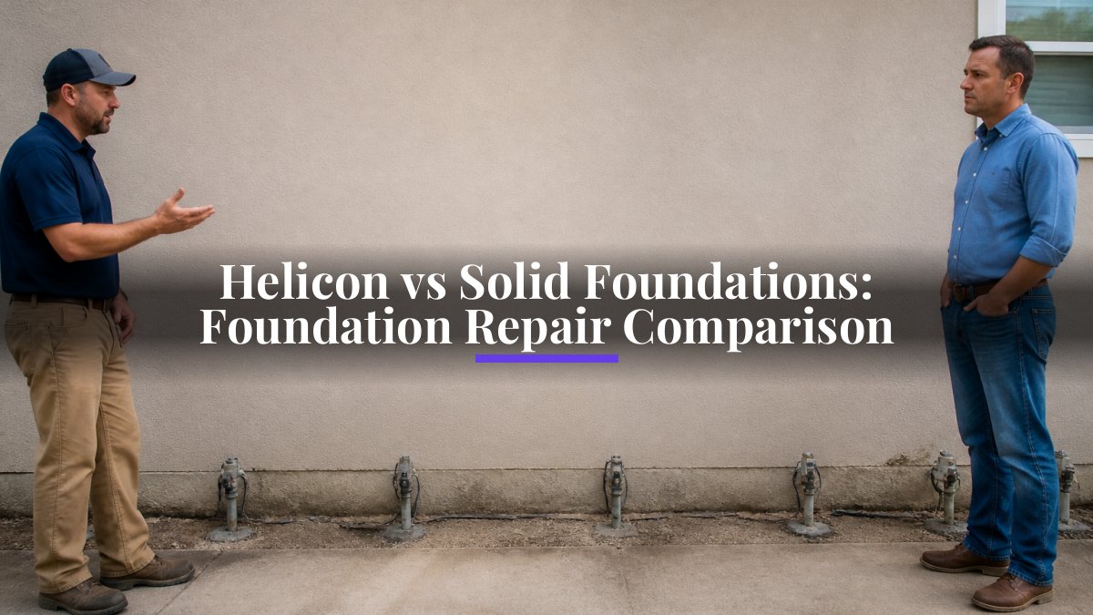 Helicon vs Solid Foundations: Foundation Repair Comparison