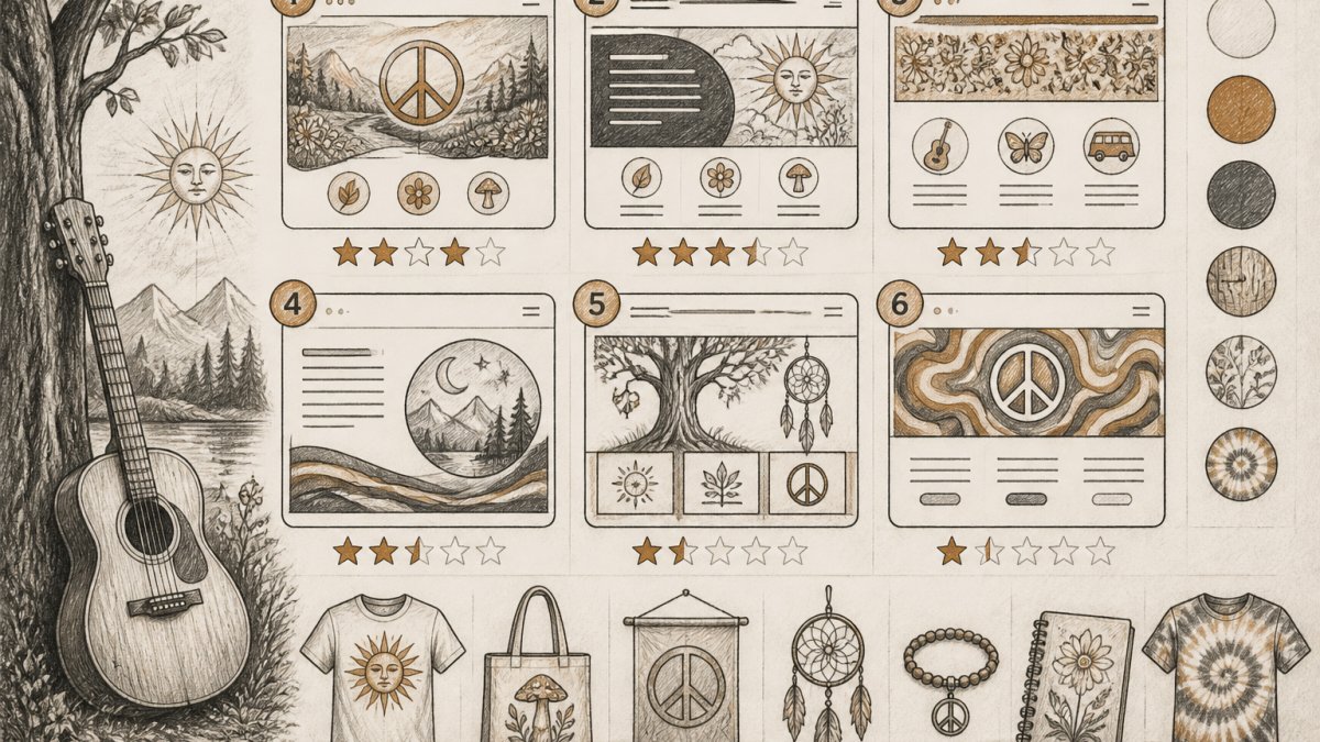 Hippie Aesthetic Web Design Ideas for 2026