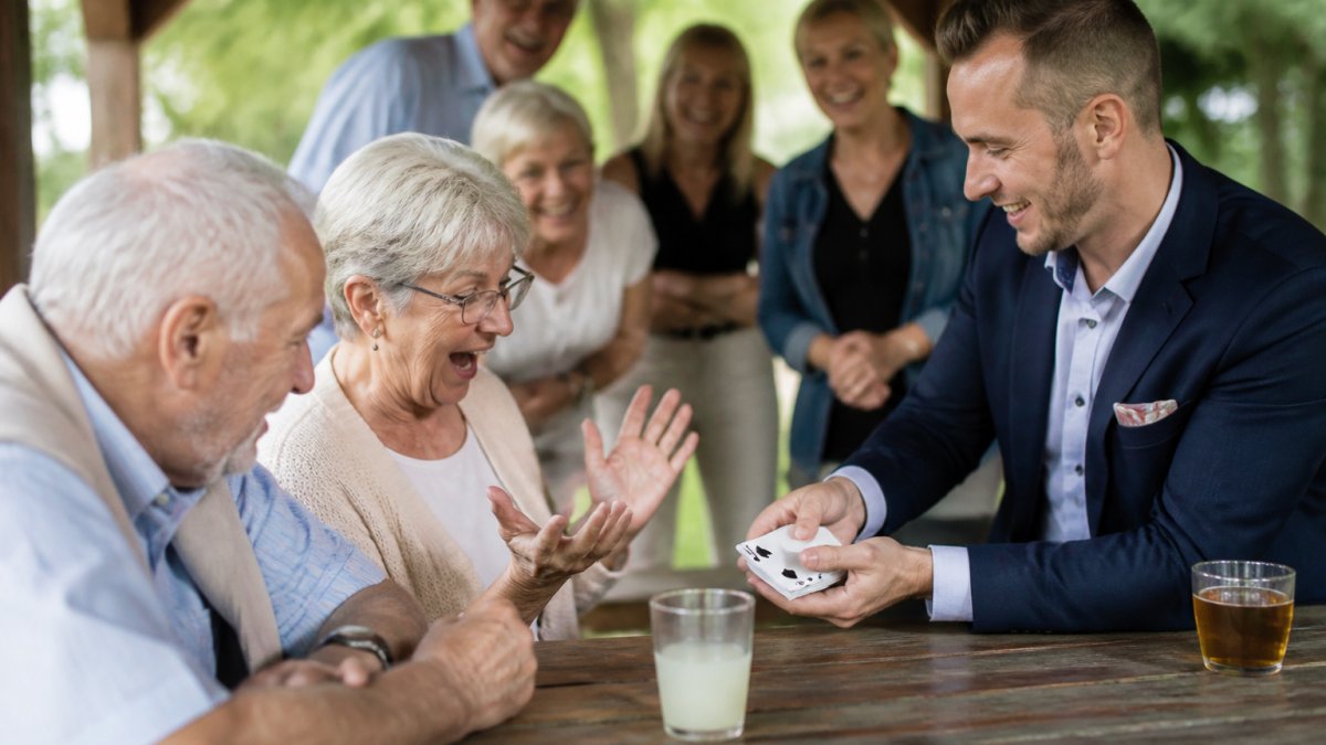 Hiring a Magician for Private Family Reunions