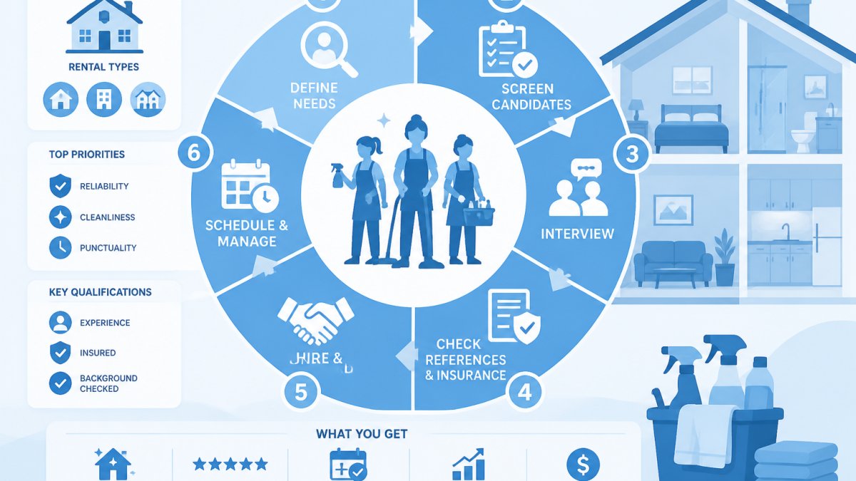 Hiring Cleaners for Rental Properties: 2026 Guide