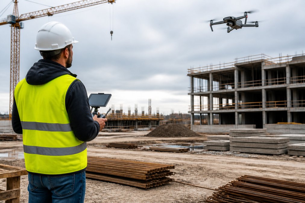 Hiring Professional Drone Pilots for Construction