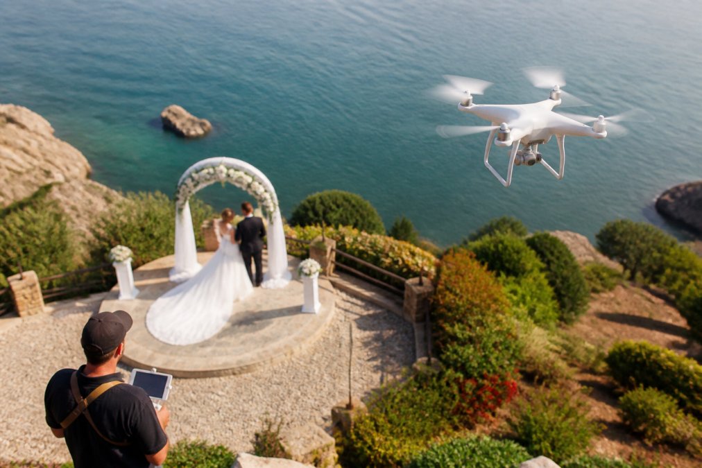 Hiring Professional Drone Services for Weddings