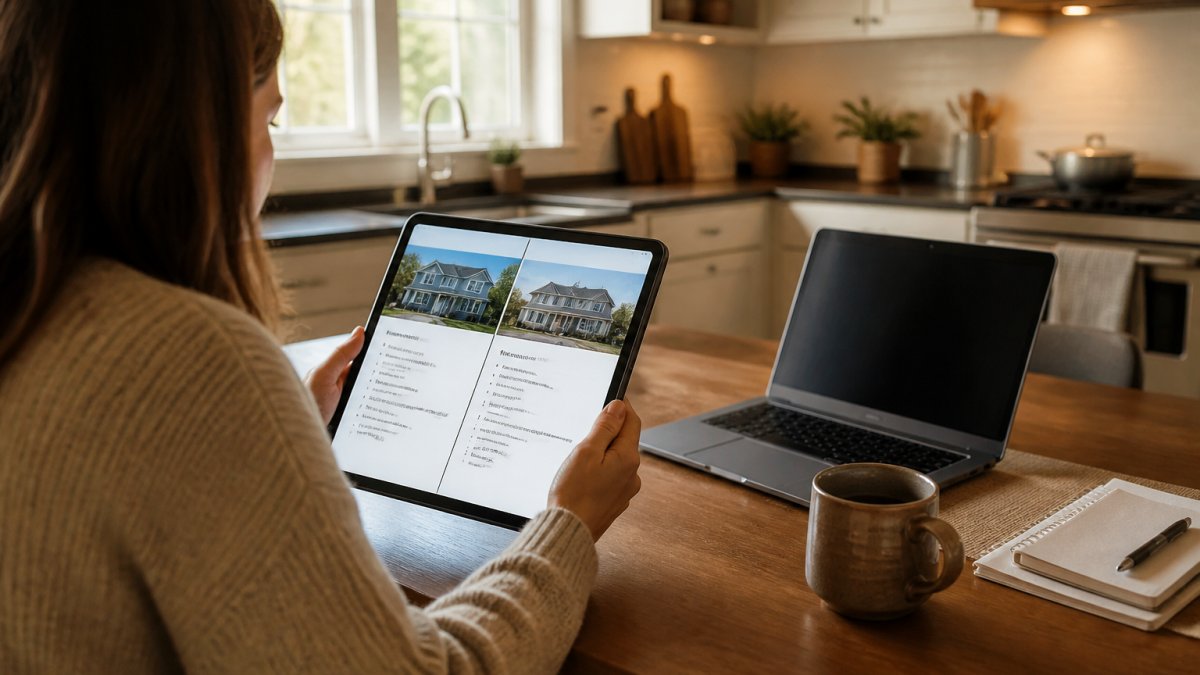Infographic comparing Hive Group vs Priority property features and key management services for owners