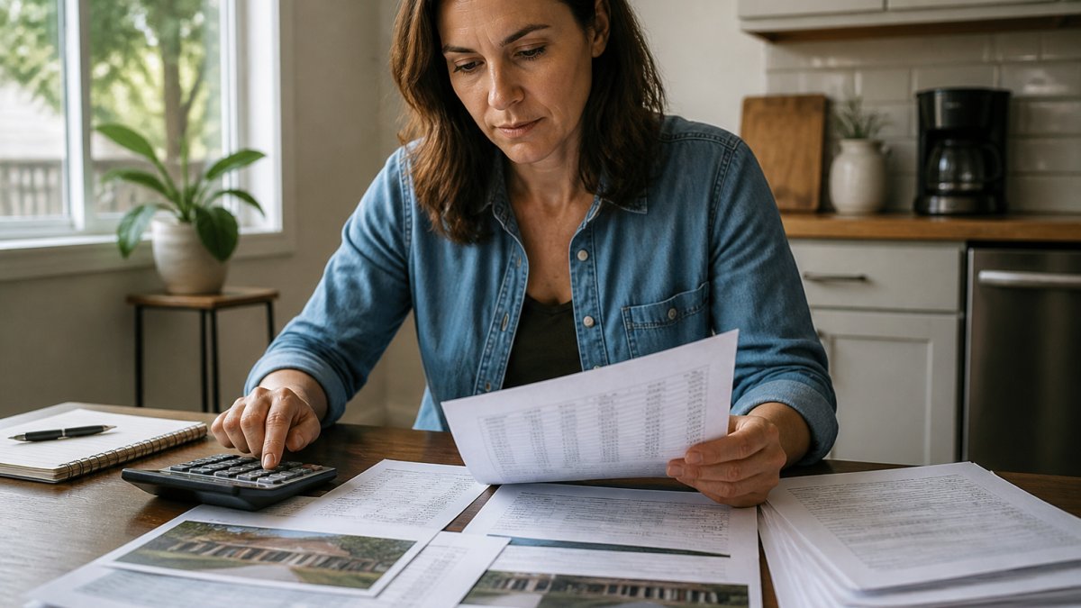 Flowchart showing a homeowner's step-by-step process to assess financial health and avoid HOA bankruptcy.