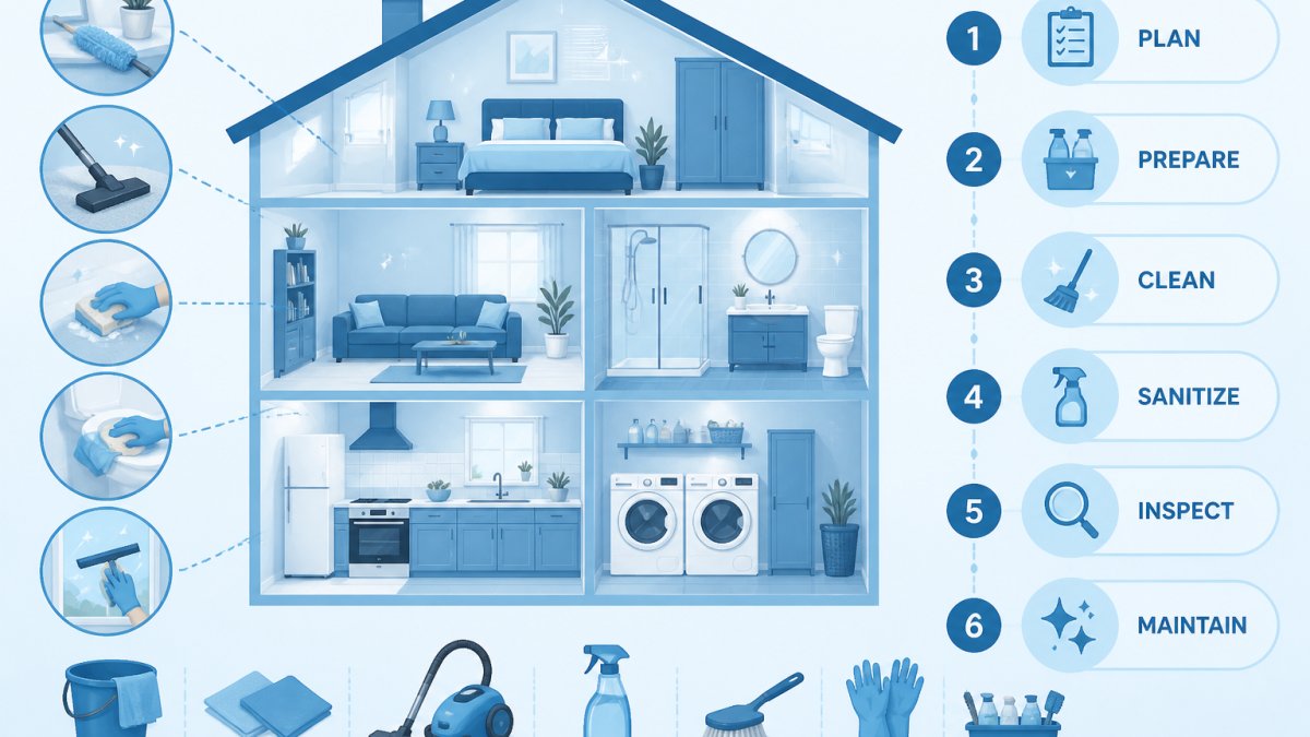 How Can You Ensure Thorough House Cleaning?