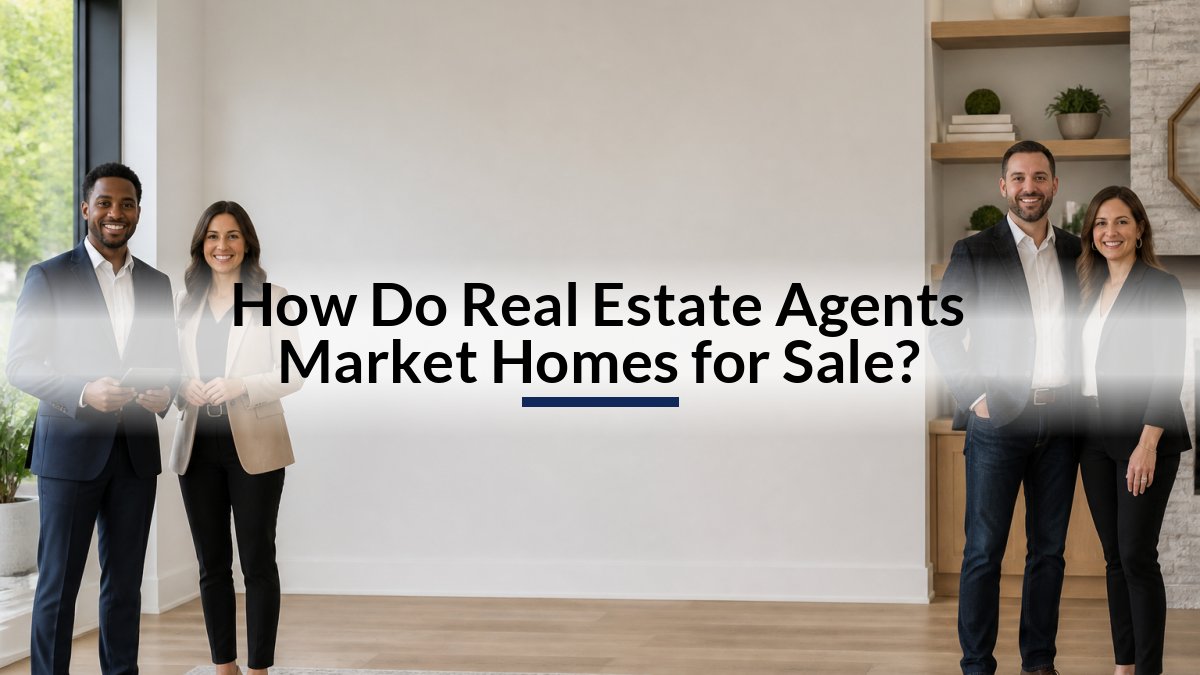How Do Real Estate Agents Market Homes for Sale?