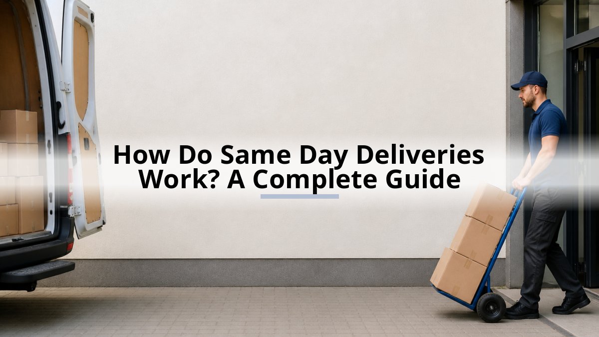 How Do Same Day Deliveries Work? A Complete Guide