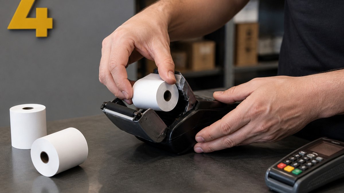 How Do You Change Receipt Paper in a Card Machine?