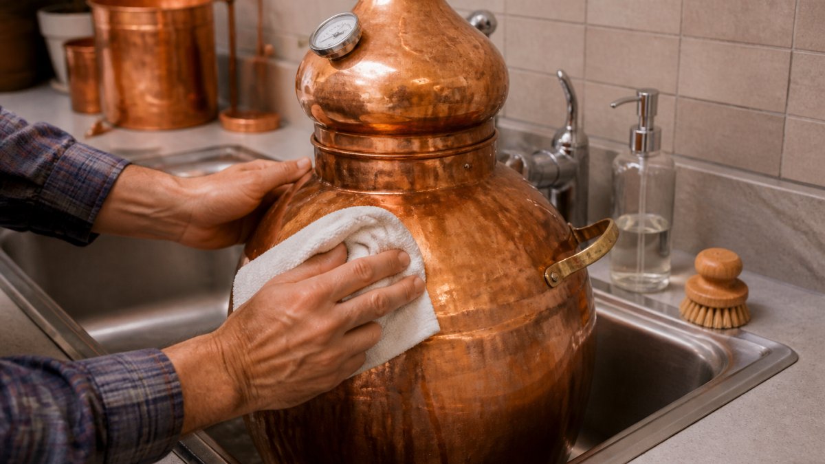 How Do You Clean a Copper Still Without Damaging It?