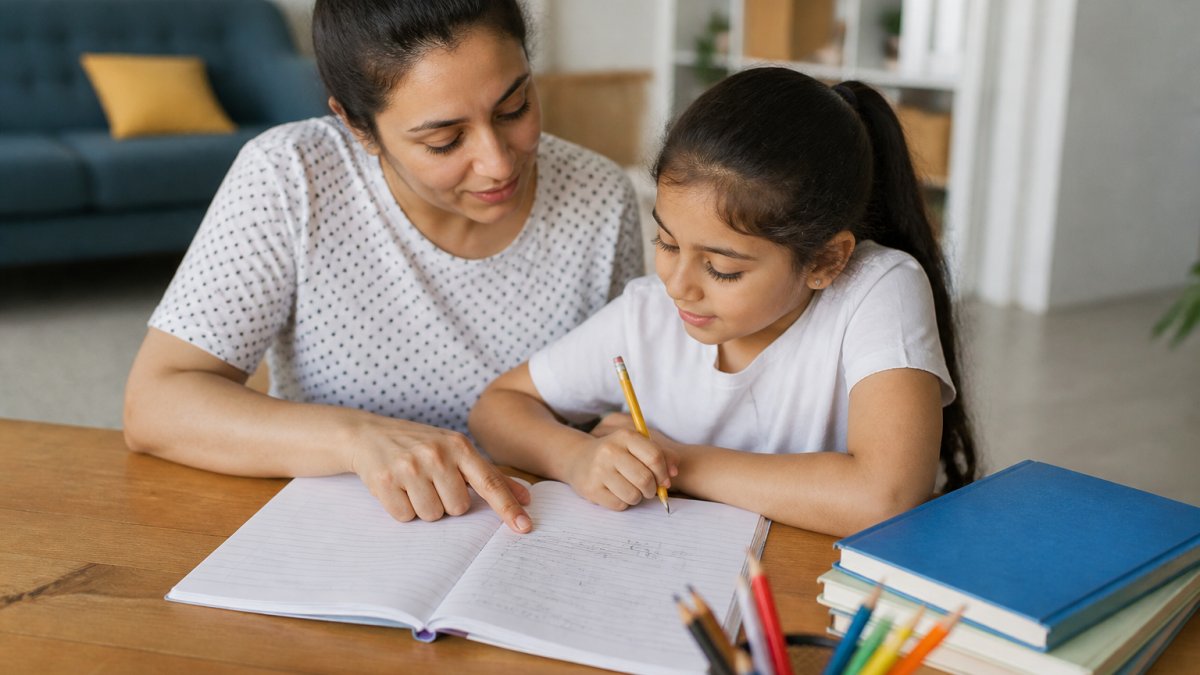 How do you explain school concepts to primary kids?