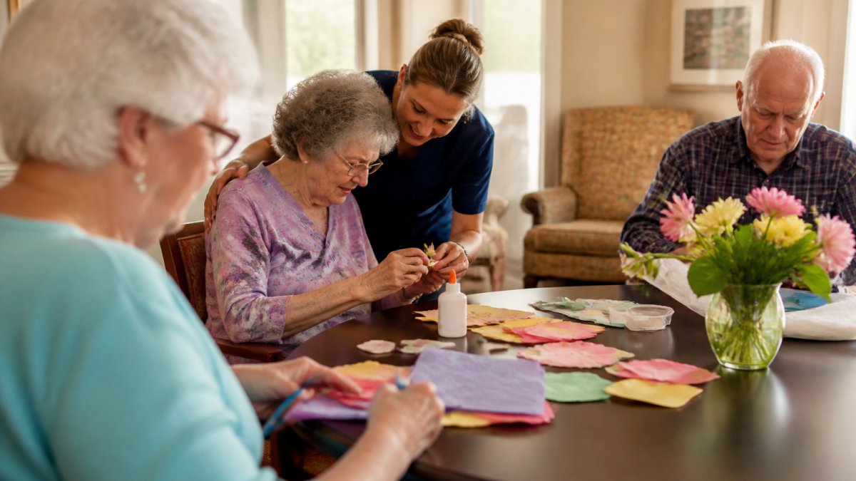 Flowchart outlining steps to find respite care and adult day services in Livonia, MI for seniors.