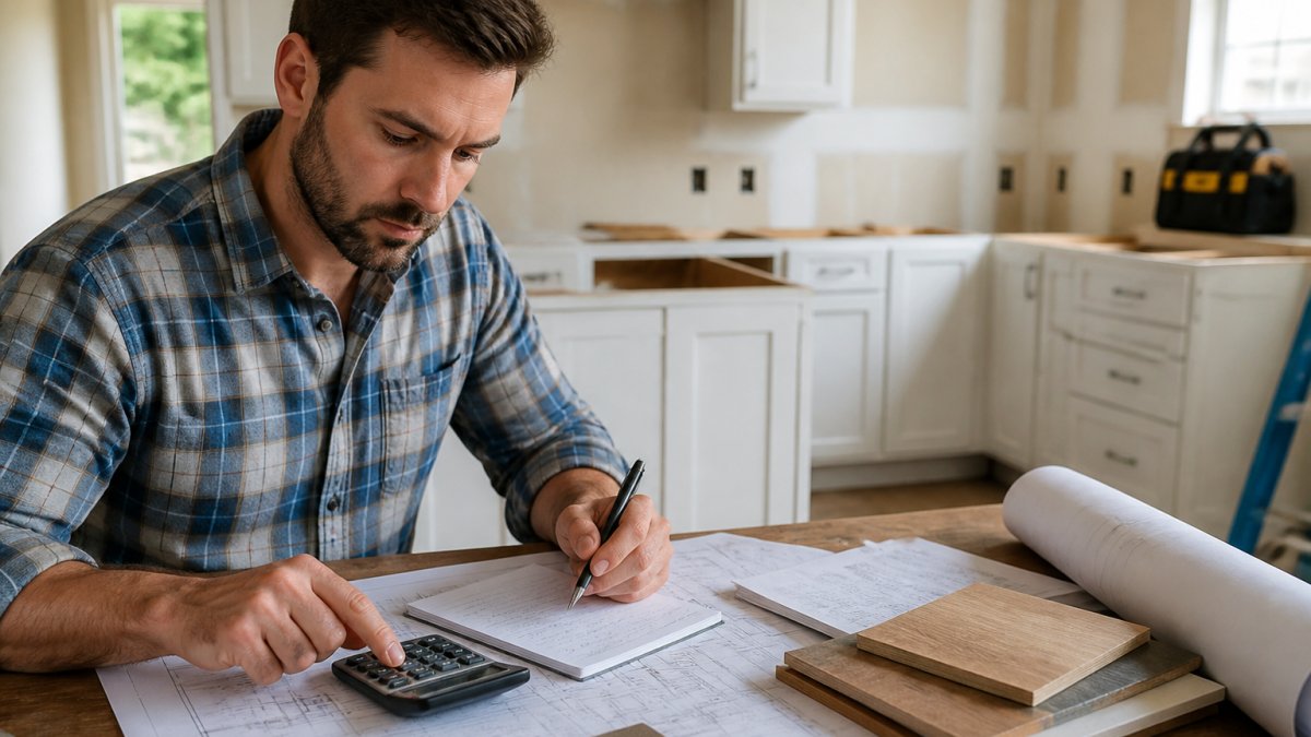 How do you manage a home renovation budget?