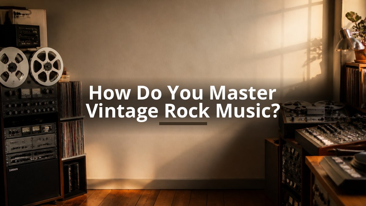 How Do You Master Vintage Rock Music?