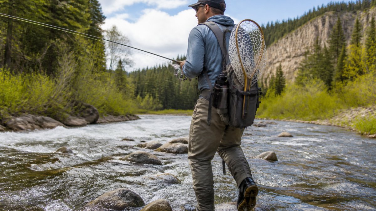 How do you stay safe fly fishing on Alberta rivers?