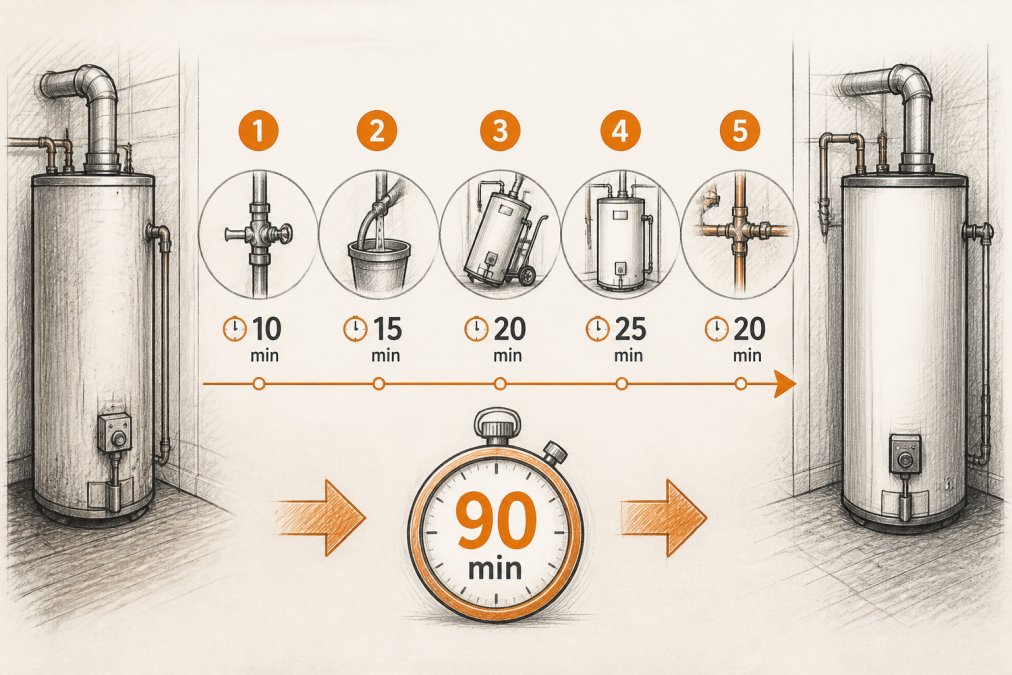 How Fast Can You Replace a Water Heater