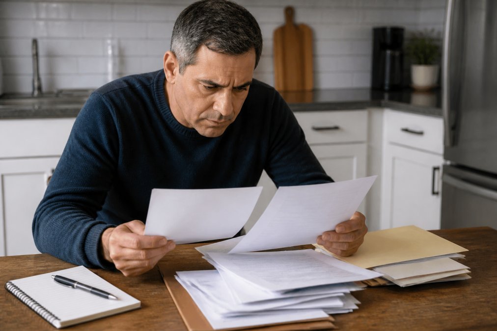 Infographic flow chart showing steps to take when a debt collector sues you for unpaid balances.