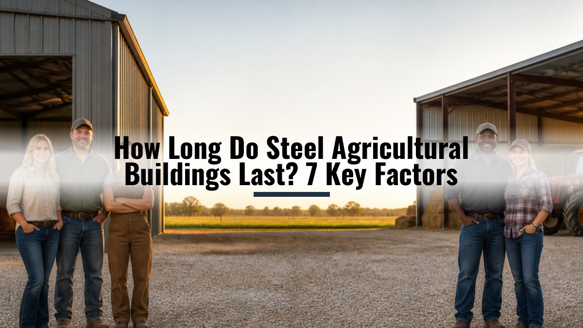 How Long Do Steel Agricultural Buildings Last? 7 Key Factors